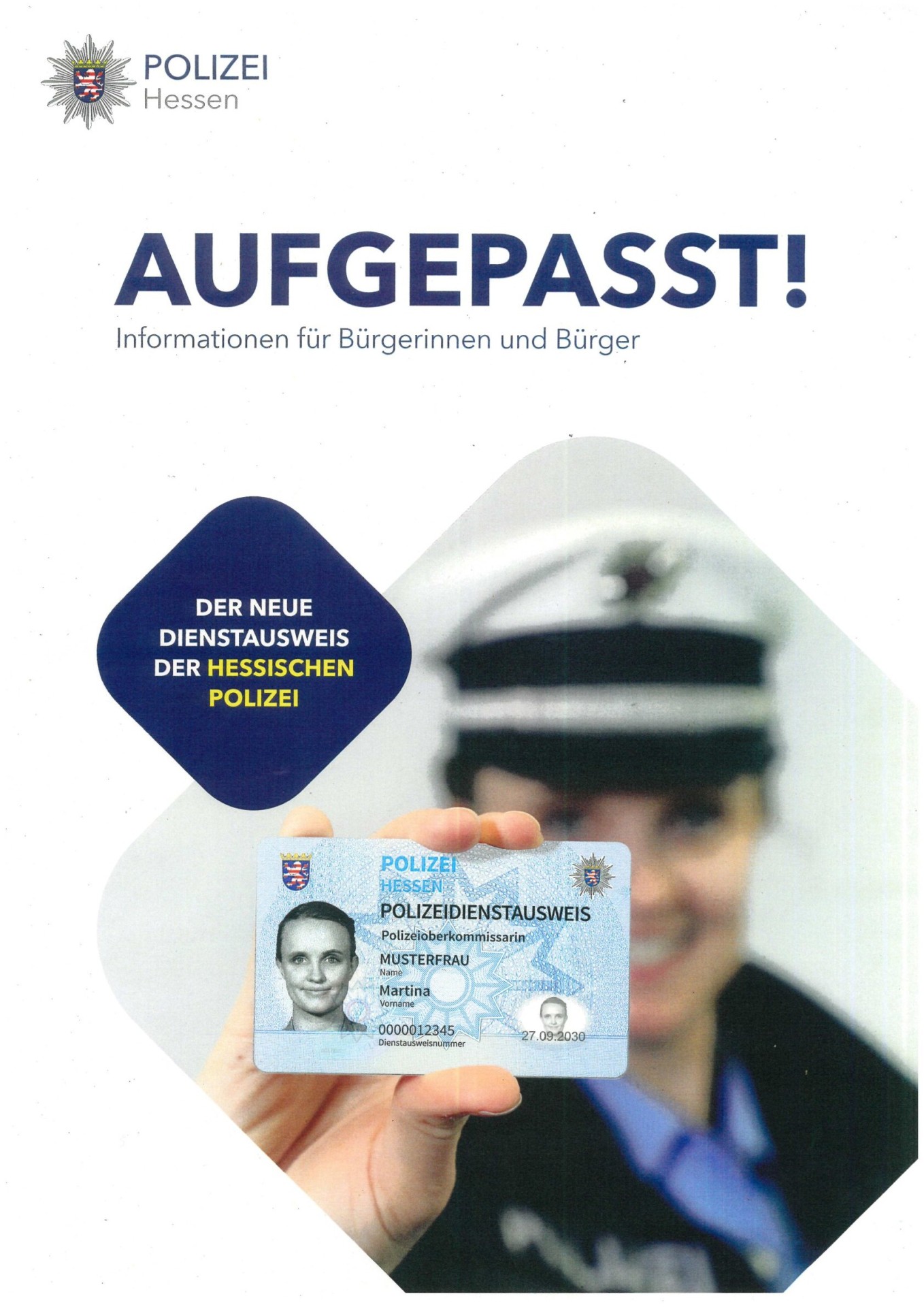Neuer Polizeiausweis