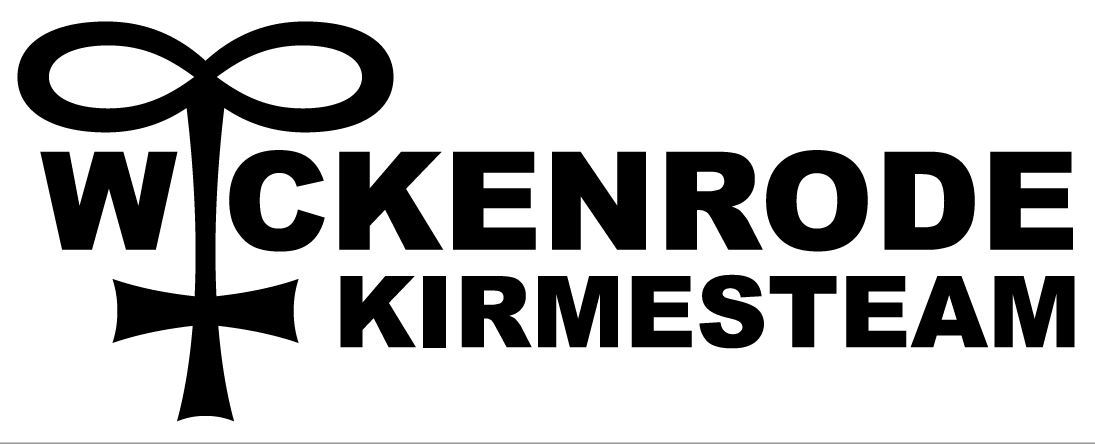 Logo Kirmesteam -Schriftzug in schwarz auf weißem Hintergrund