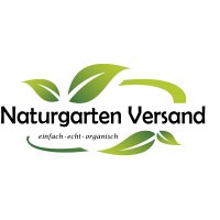 Schriftzug Naturgarten Versand, Pflanzenranke